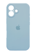 Силіконовий чохол Full Cover для iPhone 17 sky blue Full Camera
