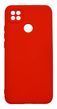 Силіконовий чохол Full Cover для Xiaomi Redmi 9C red Full Camera без logo