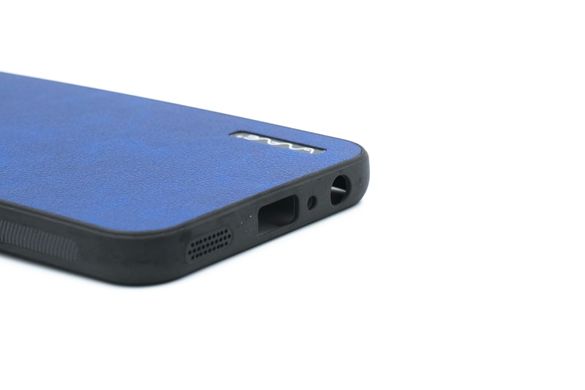 Чохол Leather для Samsung M34 5G blue Full Camera