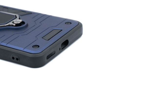 Чохол SP Camshield Serge Ring для Xiaomi Poco F3 dark blue протиударний шторка/захист камери