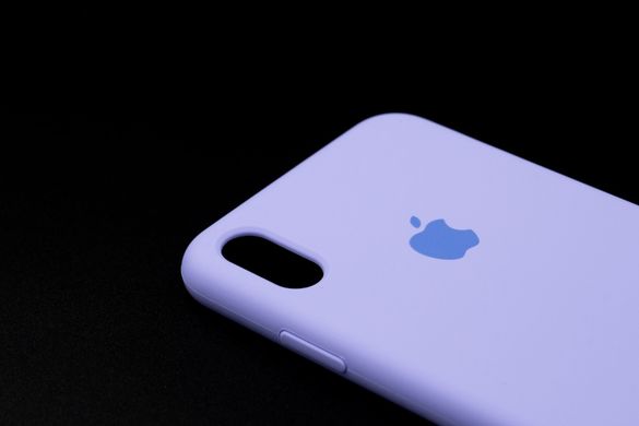 Силіконовий чохол Full Cover для iPhone XS Max lilac