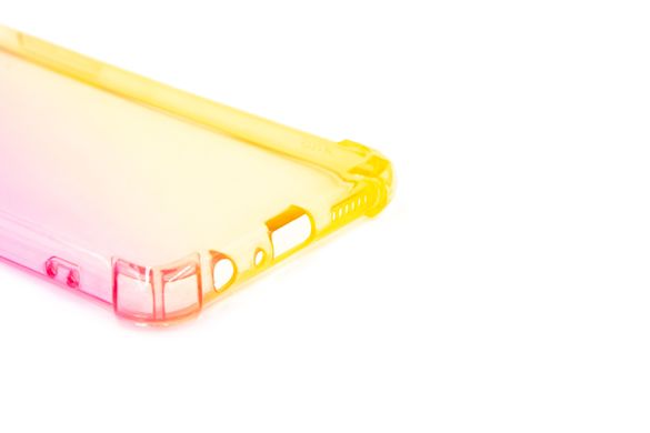 Силіконовий чохол WAVE Shine для Samsung A10s pink/yellow