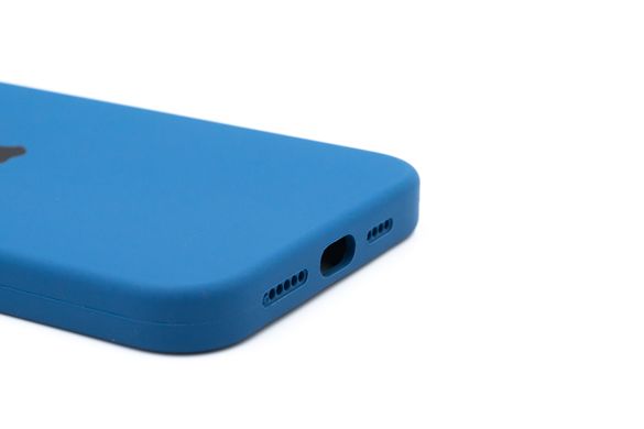 Силіконовий чохол Full Cover для iPhone 14 Pro Max blue cobolt(35)