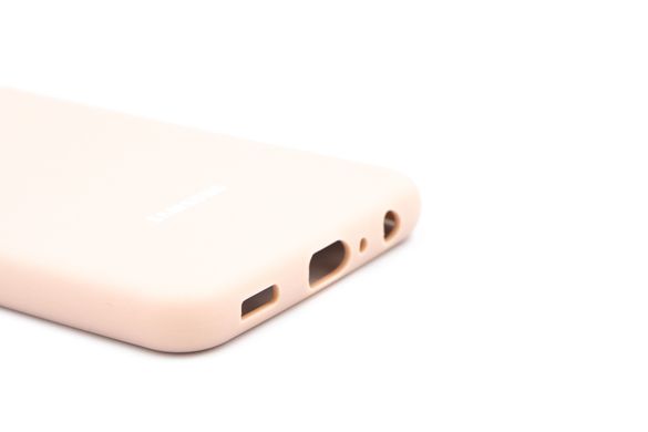 Силіконовий чохол Full Cover для Samsung A23 pink sand full camera