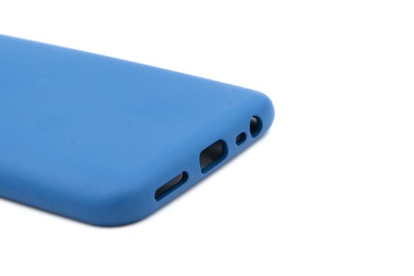 Силиконовый чехол Full Cover для Xiaomi Redmi 9 navy blue