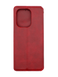 Чохол-книжка шкіра для Xiaomi Redmi 13 4G/Poco M6 4G red Getman Cubic PU