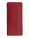 Чехол-книжка кожа для Xiaomi Redmi Note 12S red Getman Cubic PU