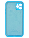 Силіконовий чохол Full Cover для iPhone 11 Pro Max royal blue Fulll Camera