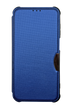 Чехол-книжка кожа для Samsung A35 blue Getman Razor PU Carbon