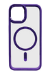 Чохол WAVE Ardor with MagSafe для iPhone 13/14 clear deep purple