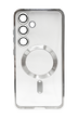 Чехол WAVE Metal Color with MagSafe для Samsung S24 FE silver Full Camera