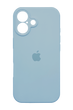 Силиконовый чехол Full Cover для iPhone 17 sky blue Full Camera