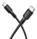 Кабель Borofone BX116 Type-C to Type-C FC 60W 1m black