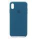Силіконовий чохол Full Cover для iPhone XS Max blue cobalt (cosmos blue)