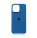 Силіконовий чохол Full Cover для iPhone 14 Pro Max blue cobalt (35)