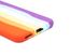 Силіконовый чохол Full Cover для Xiaomi Mi 11 Lite Rainbow red/purple Full camera