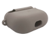 Чохол for AirPods 3 силіконовий gray з мікрофіброю