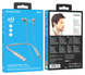 Bluetooth навушники Borofone BE59 Rhythm neckband gray