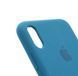 Силіконовий чохол Full Cover для iPhone XS Max blue cobalt (cosmos blue)
