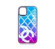Чохол CHANEL Delux Edition для iPhone 11 pink/blue