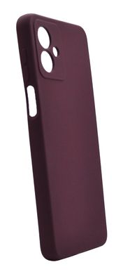 Силиконовый чехол Full Soft для Motorola G54 plum Full Camera