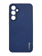Чохол WAVE Leather для Samsung S23 FE blue Full Camera