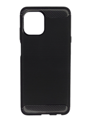 Силиконовый чехол IPaky Carbon Fiber для Motorola Edge 20 Lite black