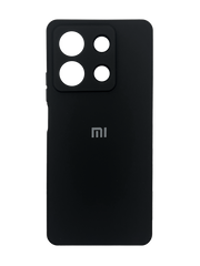 Силиконовый чехол Full Cover для Xiaomi Redmi Note 13 5G black Full Camera