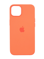 Силиконовый чехол with MagSafe для iPhone 13 nectarine