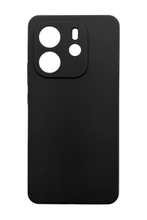 Силіконовий чохол Fibra для Xiaomi Redmi Note 14 4G black Full Camera
