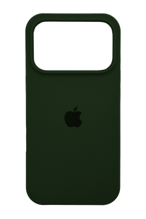 Силіконовий чохол Full Cover для iPhone 17 Pro dark green (cyprus green)