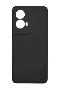 Силіконовий чохол Full Cover для Motorola Moto G85 black Full Camera без logo