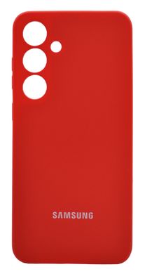 Силиконовый чехол Full Cover для Samsung S24+ red Full Camera