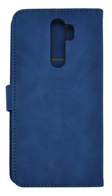 Чехол книжка Leather Book для Xiaomi Redmi Note 8 Pro dark blue SP