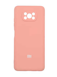 Силиконовый чехол Full Cover для Xiaomi Poco X3 /Poco X3 Pro flamingo Full Camera