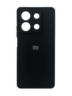 Силіконовий чохол Full Cover для Xiaomi Redmi Note 13 5G black Full Camera