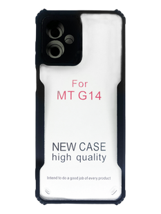 Чохол TPU+PC Ease Black Shield для Motorola Moto G14 black Full Camera