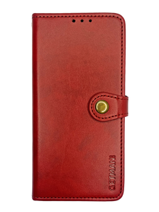 Чохол-книжка шкіра для Samsung A57 5G red Getman Gallant PU