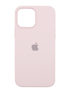 Силіконовий чохол Full Cover для iPhone 13 Pro Max chalk pink