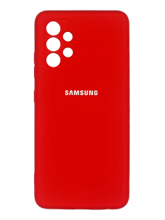 Силіконовий чохол Full Cover для Samsung A32 4G red Full Camera