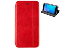 Чохол книжка Leather Gelius для Xiaomi Mi A3 Lite red