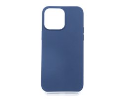 Силіконовий чохол Soft Feel для iPhone 14 Pro Max blue Candy