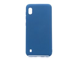 Силиконовый чехол Molan Cano Jelly для Samsung A10 dark blue