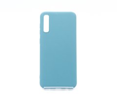 Силиконовый чехол Soft Feel для Samsung A50/A50S/A30S powder blue Candy