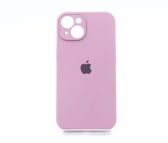 Силіконовий чохол Full Cover для iPhone 14 lilac pride Full Camera