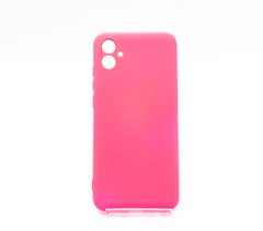 Силіконовий чохол Full Cover для Samsung A04E barble pink Full Camera без logo