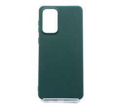 Силіконовий чохол Soft feel для Samsung A73 5G forest green Candy