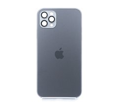 Чохол TPU+Glass sapphire matte case для iPhone 11 Pro Max Graphite black