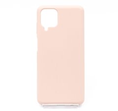 Силиконовый чехол Full Cover SP для Samsung A12 pink sand