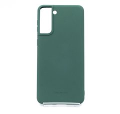 Силиконовый чехол Molan Cano Smooth для Samsung S21+ green
